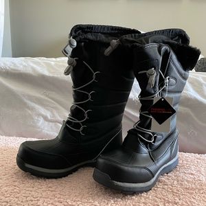 Girls Lands End Insulated Winter Snow Boots